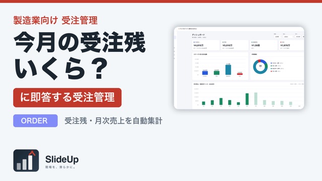 受注管理 ORDER の解説動画サムネイル